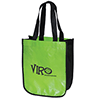 TO4511-RECYCLED FASHION TOTE-Lime Green/Black